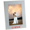 4"x6" Brushed Metal Photo Frame